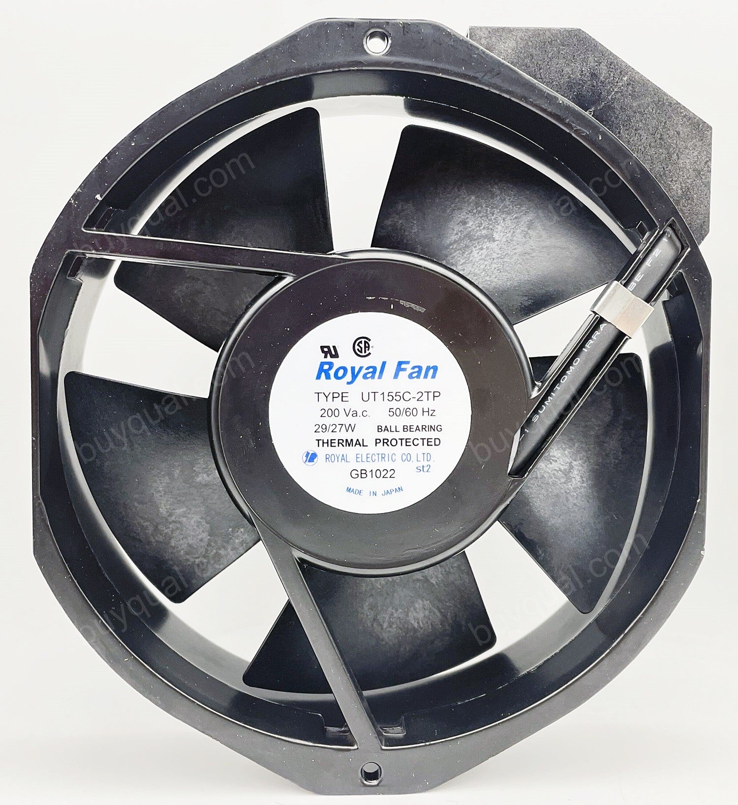 ROYAL UT155C-2TP 200V 29/27W Cooling Fan - Original New ROYAL UT155C-2TP 200V 29/27W Cooling Fan - Original New